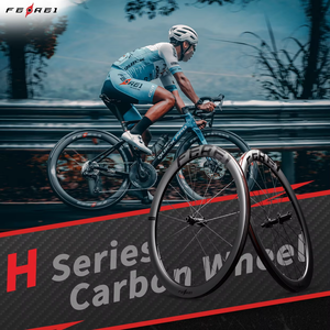 Juego de Ruedas de Carbono Ferei, Aprobado por la UCI, 700C, Tubeless, Freno de Disco, Ciclismo de Carretera, 24 Orificios, Bloqueo Central, Profundidad de Llanta de 40-60 mm - Product Image 2