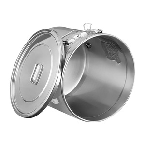 Contenedor Hermético de Acero Inoxidable SS304 de 6L, 12L, 21L, 33L, 48L, <span class=keywords><strong>70L</strong></span>, 98L para Almacenamiento de Alimentos, Aceite, Café, Trigo, Vino y Harina - Product Image 2