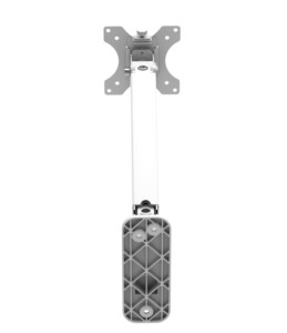 Best Popular Office Furniture Flexible Lcd PC <strong>Swing</strong> Arm Monitor <strong>Bracket</strong> Black/White Monitor Wall Mount - Product Image 6
