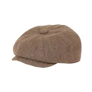 Sombrero de copa plana para niños, estilo occidental retro, moda octogonal, tendencia de otoño e invierno, boina de niño pequeño, sombrero de periódico. - Product Image 1