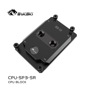 Bloc d'eau pour processeur Bykski CPU-SP3-SR pour TR4 <span class=keywords><strong>SP3S</strong></span> P6, pour serveur et calcul en nuage IA, refroidissement liquide - Product Image 1