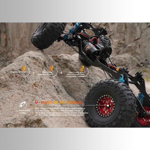 Moteur sensoriel sans balais étanche Fusion SE 1800KV ESC 40A intégré 2 en 1 pour voiture d'escalade 1/10 - Product Image 3