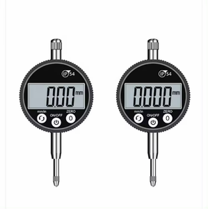 0.001 मिमी डिजिटल माइक्रोमीटर आईपी54 ऑयल-प्रूफ टच इलेक्ट्रॉनिक माइक्रोमीटर मीट्रिक/इंच 0-12.7 मिमी /0.5" सटीक डायल संकेतक गेज - Product Image 1