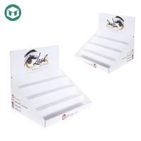 Tableau pliable fait sur commande Offre Spéciale de cil de carton/plateau affichage de partie supérieure du comptoir