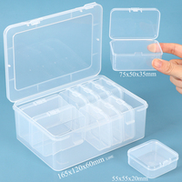 Boîte de rangement multi-compartiments SUNSHING pour outils de manucure, outils de maquillage personnalisés, bijoux, perles, boîte en plastique, accessoires de pêche, boîte d'emballage