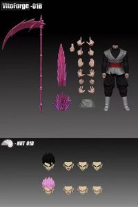 Nueva Figura de Zamasu de VitoForge Studio, Bola <span class=keywords><strong>Super</strong></span> Saiyan, Son <span class=keywords><strong>Goku</strong></span>, Son Gohan, <span class=keywords><strong>Black</strong></span> Zamasu, Modelo de PVC de Anime, Juguete Coleccionable - Product Image 4