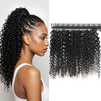 Extensions de cheveux humains Originea Luxury Miracle Knot au crochet, pré-séparées, effet plume, ondulations profondes, trame invisible nouée à la main
