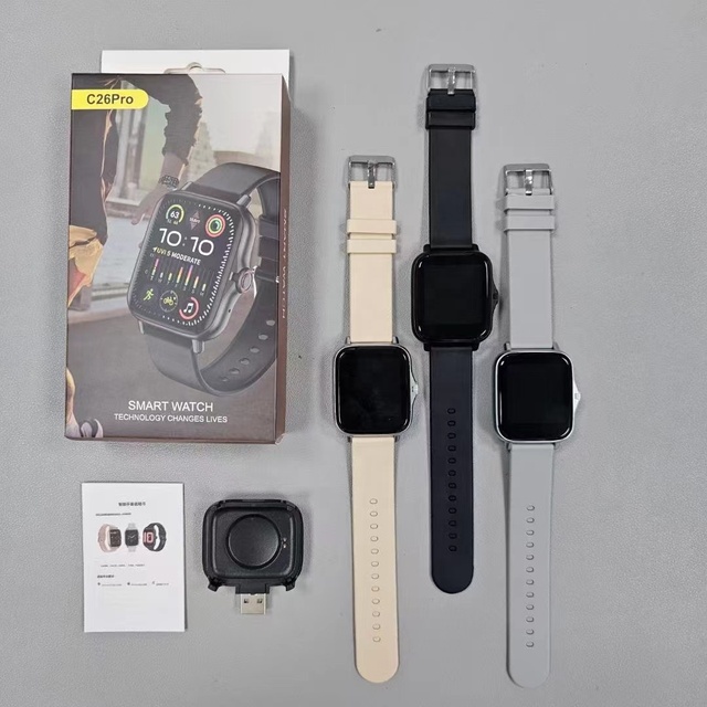 New Smart Watch C26 Pro for Men Women BT Call Relogio Smartwatch Heart Rate Sport Fitness tracker C26PRO Y13 H13 Smartwatch