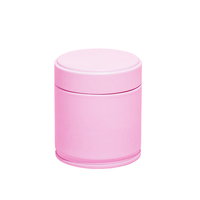 Boîte en métal Matcha de 30g et 1oz avec anneau de traction, couvercle double couche, café, thé vert, poudre de protéines, avec étiquette