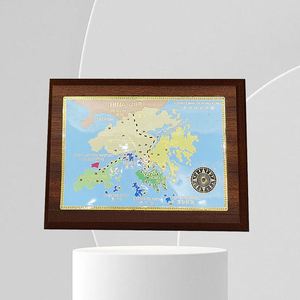 Antique European 3D Metal Carved Character <b>Memorial</b> Brand Plaque Customized Commemorative Metal Crafts - Product Image 3