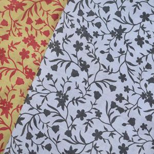Wholesale Bulk Supply 100% Pure Cotton Knitted Floral Print Fabric Soft Breathable Lightweight For Dress Shirt Bag Quilt Home
