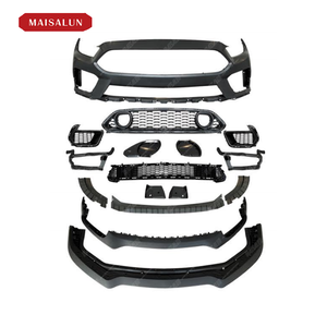 ชุดตัวถังกันชนกันชนหน้ารถยนต์สำหรับ <span class=keywords><strong>Ford</strong></span> <span class=keywords><strong>Mustang</strong></span> 15-17อัพเกรด <span class=keywords><strong>Mach</strong></span> 1พร้อมช่องระบายความร้อนด้านหน้า - Product Image 4