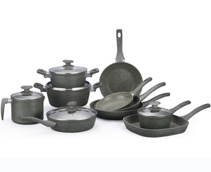 <span class=keywords><strong>Pentole</strong></span> e padelle a induzione classiche di alta qualità <span class=keywords><strong>usate</strong></span> in casa set di utensili da cucina antiaderenti set di <span class=keywords><strong>pentole</strong></span> in granito - Product Image 1