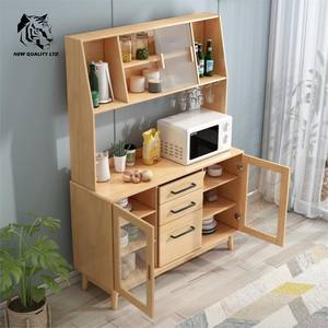 Mueble aparador de madera para comedor, estilo rústico, nuevo, a la moda, fabricado en fábrica, buen precio, personalizable, en stock, listo para enviar. - Product Image 2