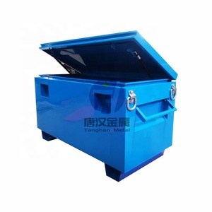 Caixa de Ferramentas de Metal TangHan de Aço Azul de Alta Resistência com Rodas para Caminhonete 4x4 Ranger/Hilux/F150 - Product Image 2