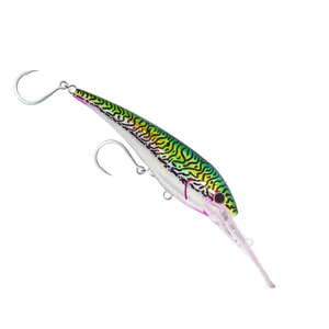 Tonijn Trollen 165Mm 89G Hogesnelheids Zoutwater Wahoo Minnow Vissen Aas Jerkbait Met Inline Enkele Haak