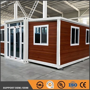Casa Contenedor Modular Prefabricada Resistente al Fuego con Ensamblaje Rápido, Diseño Moderno para Uso en Hoteles <span class=keywords><strong>y</strong></span> Apartamentos, con Muebles Modulares - Product Image 1