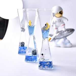 Astronauta creativo, <span class=keywords><strong>reloj</strong></span> <span class=keywords><strong>de</strong></span> <span class=keywords><strong>arena</strong></span> espacial misterioso, <span class=keywords><strong>tiempo</strong></span> líquido - Product Image 5