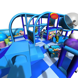 Equipo de Juegos Interior Seguro para Niños Pequeños con Diseño Personalizado Temático del Océano, con Mini Tobogán y Juguetes Coloridos para Guardería - Product Image 5