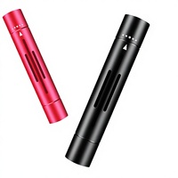 Diffuseur d'aromathérapie pour voiture en alliage de haute qualité, mini, noir, avec clip pour grille d'aération et parfum naturel