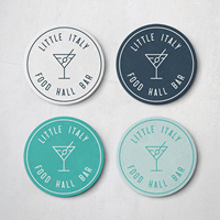 Sous-verres en papier personnalisés pour café, bar, hôtel et entreprise