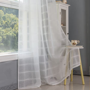 ผ้าม่านโปร่งแสงคุณภาพสูง ดีไซน์สวยงาม พร้อมส่ง น้ำหนักเบา สัมผัสนุ่ม ผลิตจากโรงงานโดยตรง เหมาะสำหรับตกแต่งบ้าน - Product Image 1