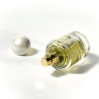 Flacon de parfum de luxe transparent vide de 50 ml avec pompe atomiseur pour voiture, vaporisateur de brume cosmétique