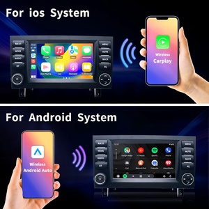 Android Smart Car Navigation System Large Screen Central Control Rearview <b>Camera</b> CarPlay Compatibility for SLK CLK Carplay Compa - Product Image 2