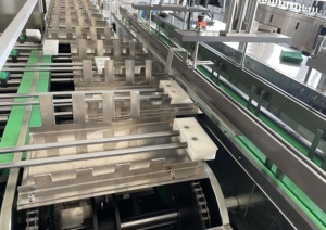 Electric <strong>Automatic</strong> Cartoning <strong>Machine</strong> For Frozen <strong>Pizza</strong> Commodity Food Beverage &amp; Chemicals Driven By PLC Motor - Product Image 5