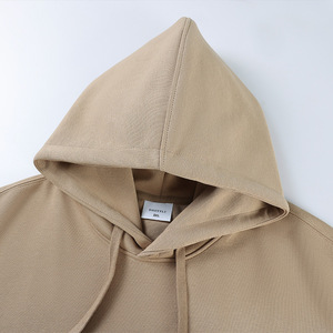Sweat à capuche pour homme, coupe ample, avec poche, respirant, mélange de coton, automne-hiver, vêtements décontractés - Product Image 3