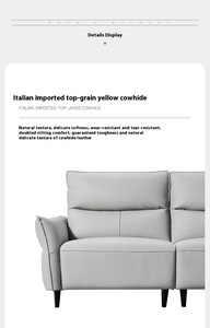 Giá Rẻ Hiện Đại Sang Trọng 4 Chỗ Ngồi Điện Da Tổng Hợp Massage Cắt Ngồi Có Thể Ngả Sofa Đồ Nội Thất Phòng Khách Thiết Lập - Product Image 2