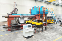 Presse à extrusion CNC en aluminium 630T pour profilés de tubes, étagères, cadres de portes, professionnelle, Foshan Hengda, garantie 1 an, Chine