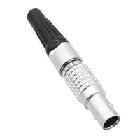 4.2-5.2mm 직경 케이블 용 FGG 0B 커넥터 스트레이트 플러그 2 3 4 5 6 7 9 핀 항공 플러그