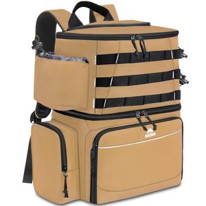 Compartiment isotherme, rangement pour aliments et appâts, porte-cannes inclus, sac à dos de pêche résistant à l'eau - Product Image 1