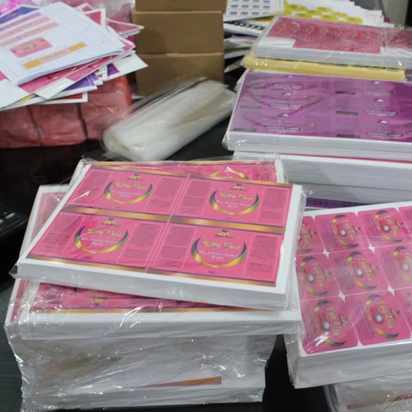Popular Design 10IU Vial Labels for Bottles Packing Box Design