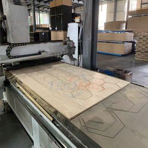 Bois <span class=keywords><strong>Akupanel</strong></span> 3D Intérieur Salon Décor Écologique Écologique Panneaux Muraux En Bois Akoestische Akoestik Platten pour - Product Image 3