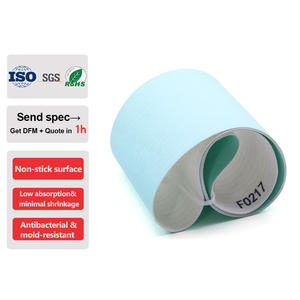 Japonya <span class=keywords><strong>Bando</strong></span> Konveyör F0217 Hafif Yük Taşıma PU PVC Silikon Kaplı Konveyör Bandı Gıda İşleme ve Paketleme Hatları için - Product Image 1