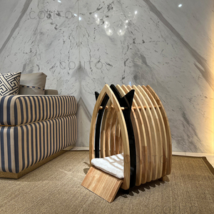 Cages d'extérieur <span class=keywords><strong>de</strong></span> luxe pour animaux <span class=keywords><strong>de</strong></span> compagnie, Boîte-<span class=keywords><strong>lit</strong></span> en carton et bois, Arbre à chat d'intérieur pour <span class=keywords><strong>maison</strong></span> <span class=keywords><strong>de</strong></span> chat - Product Image 6
