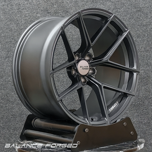 Rines Personalizados Negros Forjados de 17 18 19 20 21 22 Pulgadas PCD 5X114.3 5X120 para <span class=keywords><strong>Audi</strong></span> <span class=keywords><strong>A4</strong></span> B6 <span class=keywords><strong>B7</strong></span> B8 B9 S4 A6 C6 BENZ BMW - Product Image 5