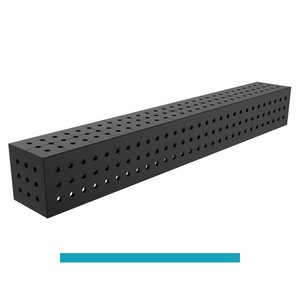 Steeleco gpph บล็อกเชื่อมต่อ1500x200x200มม. หนา8มม. รู16มม. ตาราง50x50มม. - Product Image 1