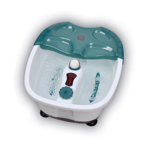 Ruifeng <b>Foot</b> Bath Basin Ruifeng-368-1 Heated <b>Massager</b> For <b>Foot</b> Care Plastic Model With Dual Holes - Product Image 1