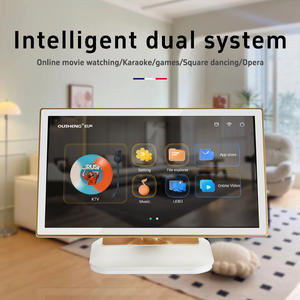 OUSHENG เครื่องคาราโอเกะมืออาชีพ 4-in-1 ออลอินวัน หน้าจอสัมผัส HD แบบเต็มจอ 21.5 นิ้ว พร้อมฮาร์ดดิสก์ 500GB ระบบ Android รองรับ WiFi และ <span class=keywords><strong>YouTube</strong></span> - Product Image 4