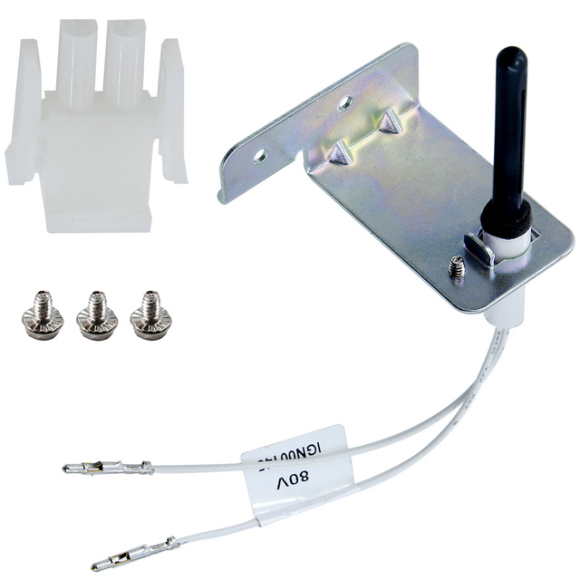 80 Volt Silicon Nitride Igniter .Hot Surface Ignitor with Mounting Screws Kit for  Gas Furnace Burner