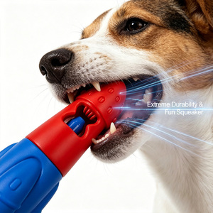 Jouet à mâcher pour chien en nylon écologique durable Rocket Bully Stick Holder pour chiens de taille moyenne à <span class=keywords><strong>grande</strong></span>, pour le nettoyage des dents - Product Image 4