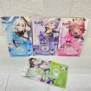 เทปแก้ไขงานเขียน 1 ชิ้น ลายเกม Genshin Impact คาเอเดฮาระ คาซึฮะ เซียว ยาเอะ มิโกะ คามิซาโตะ อายากะ อุปกรณ์เครื่องเขียนสำหรับเปิดเทอม - Product Image 3