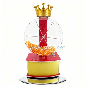 Asta di Gala di beneficenza ad alta capacità 800 palla meccanica ibrida che disegna la macchina della lotteria del legno - Product Image 6