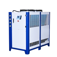 Refroidisseur d'eau industriel refroidi par air 10HP 25KW 33kw pour laitier