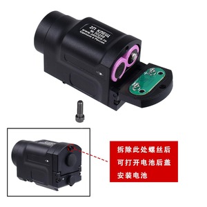 Lampe torche tactique 800 lumens LED rechargeable, batterie étanche, utilisation en extérieur - Product Image 3