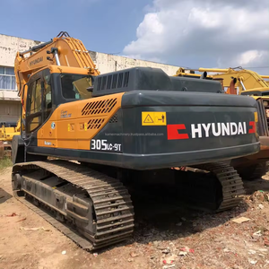 Excavadora de orugas Hyundai 305lc-9t usada de 30 toneladas, original de Corea en stock - Product Image 6