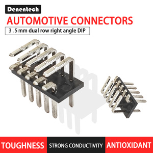 Denentech 3,5 мм двухрядный прямой угол <span class=keywords><strong>DIP</strong></span> для автомобильного водонепроницаемого электрического штифта - Product Image 6